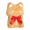 Aurora Small Gingerbread Cookie Meowchi Tasty Peach Festive Stuffed Animal Brown 7" - 2 of 4
