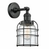 Bell Cage - 1 Light Semi-Flush Mount In Industrial Style-13.5 Inches Tall and 5 Inches Wide - 2 of 2