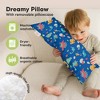 KeaBabies Buddy Toddler Pillow with Pillowcase, 10x18 Buddy Pillow for Toddler, Soft Kids Pillow for Sleeping, Travel, Age 2-5 - 4 of 4