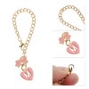 Unique Bargains Heart Bow Water Cup Pendant 1 Pc - 4 of 4
