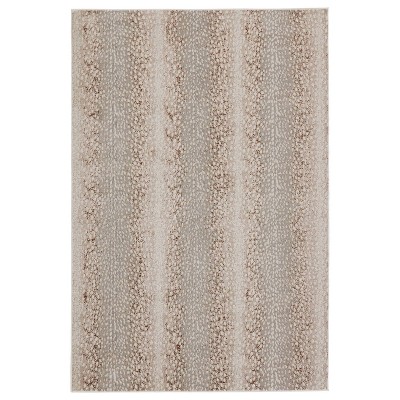 Axis Animal Area Rug Light Gray/Brown - Jaipur Living