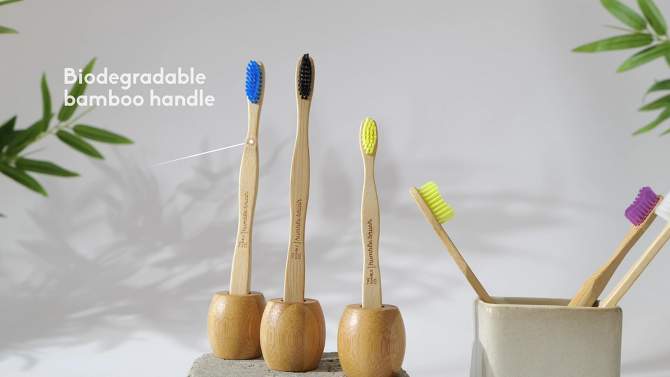 The Humble Co. Adult Medium Toothbrush, 2 of 5, play video