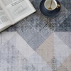 Modern Geometric Area Rug Non-Slip Stain-Resistant Accent Area Rugs - 4 of 4