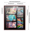 PosterPalooza | Brown Finish Collage Frame - Black Mat, 20 Frame Sizes to Choose From, UV Acrylic - 2 of 4