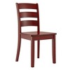 Inspire Q 2pk Keenan Ladder Back Dining Chairs Antique Berry - image 4 of 4