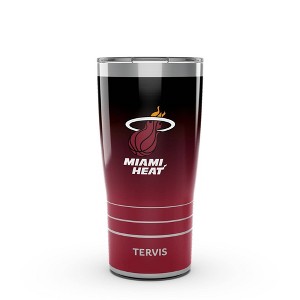 NBA Miami Heat 20oz Ombre Stainless Steel Tumbler - 1 of 4