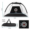 Golf Net Golf Training Aids Practice Nets Driving Hitting Nets with Target Cloth Carry Bag for Indoor Outdoor Sports - 2 of 4