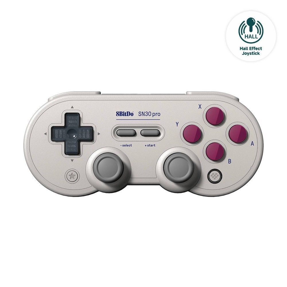 8BitDO SN30 Pro Bluetooth Controller for Switch, PC, Android - G classic