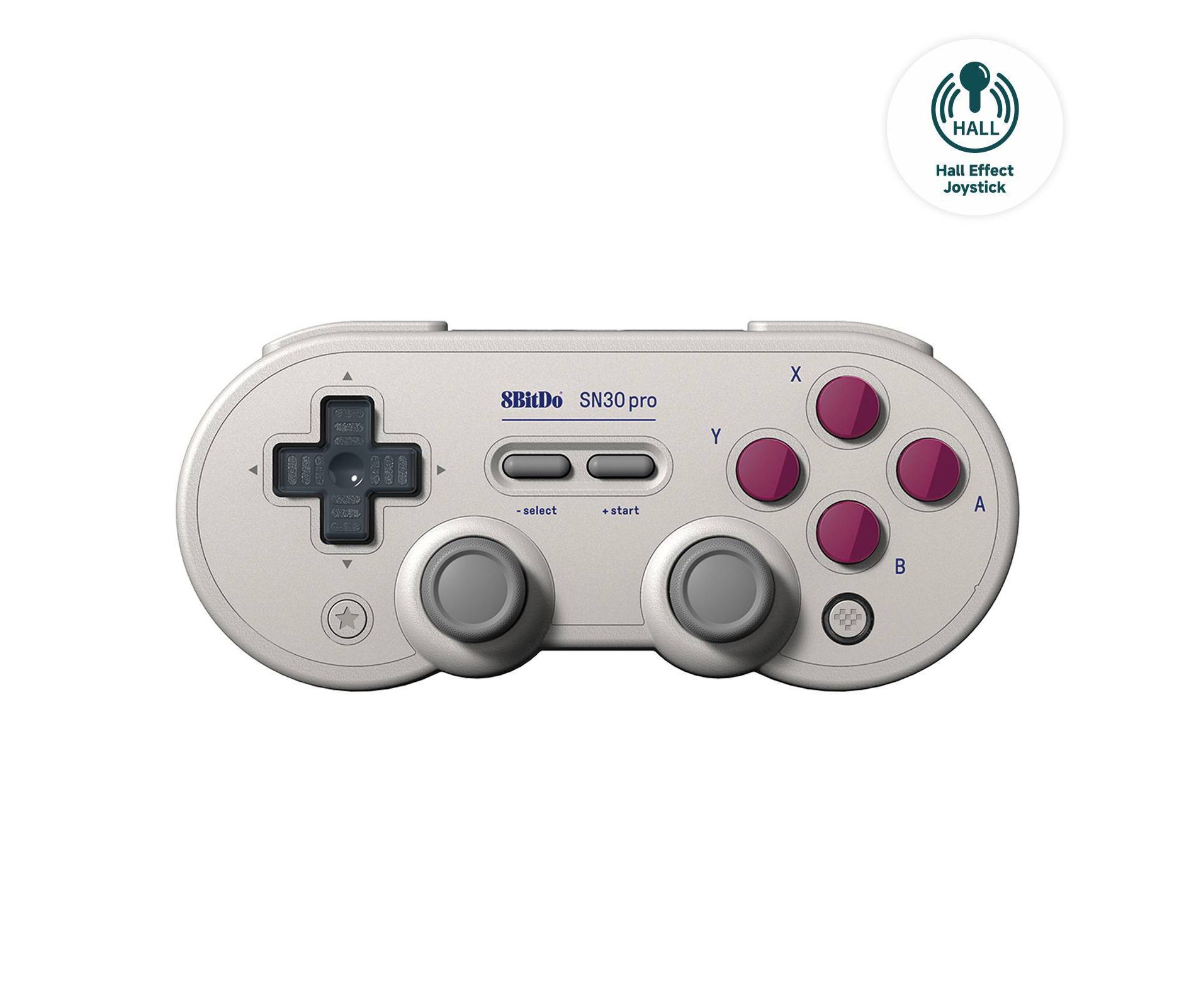 8BitDO SN30 Pro Bluetooth Controller for Switch, PC, Android - G classic