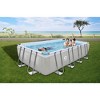 JLeisure 17776 18 x 10 Foot Above Ground Rectangular Steel Frame Swimming Pool - 4 of 4