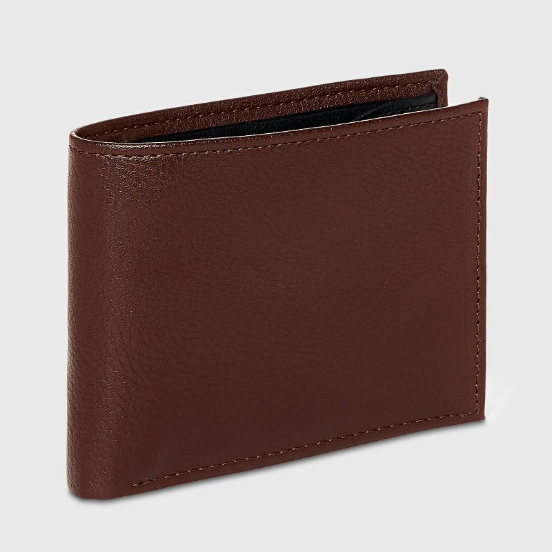 Men&#39;s RFID Bifold Wallet - Goodfellow &#38; Co&#8482; Black, 4 of 7