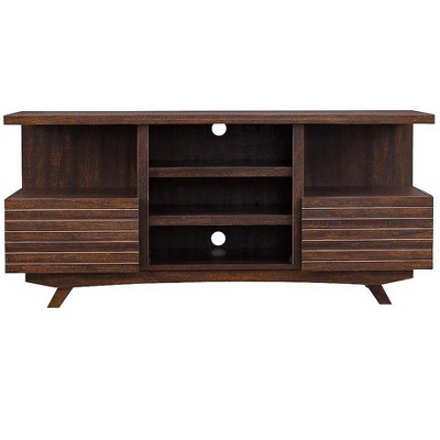 HearthPro SoHo Electric Fireplace TV Stand in Mahogany - SP6555-OF