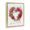 Stupell Industries Valentine's Heart Shaped Wreath, 31" x 25" - 3 of 4