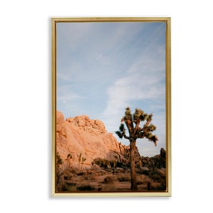 Stupell Industries Joshua Tree & Canyon Floating Frame Canvas Art - 1 of 4
