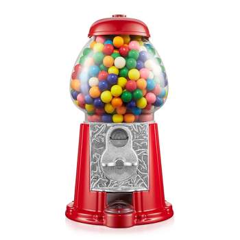 Olde Midway Gumball Machines with Bank, Vintage-Style Bubble Gum Candy Dispenser