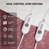 Electric Blanket, Washable Soft Velvet Heated Blankets with 4 Heating Levels, 4H Auto Shut Off, ETL Certified for Bedroom - 4 of 4