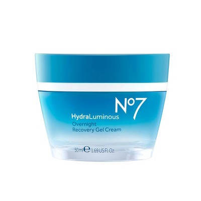 No7 HydraLuminous Overnight Recovery Gel Cream - 1.69 fl oz