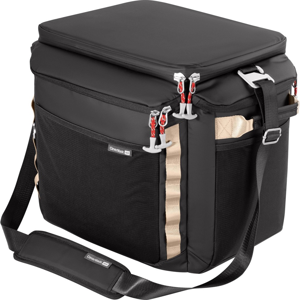 CleverMade Sequoia Insulated & Leakproof 32qt Cooler - Obsidian