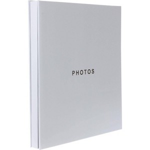 Kiera Grace 400 Pocket Photo Album Gray: Plastic Material, 4x6 Inch Storage, Book Binding, All Occasions - 1 of 4