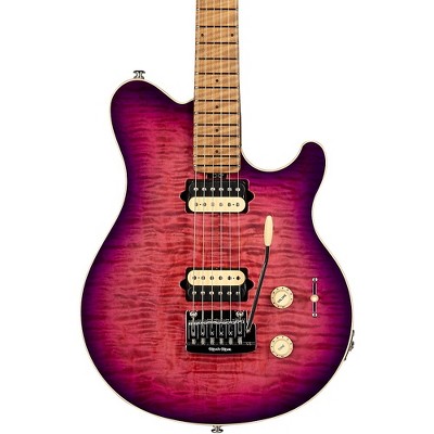 Ernie Ball Music Man Axis Super Sport Flame Top Electric Guitar Olallieberry