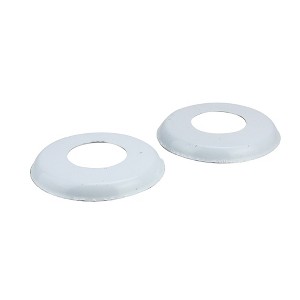 Pool Central Stainless Steel Escutcheon for D48mm Pool Handrails 2pc 4.5"- White - 1 of 3