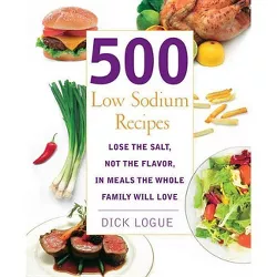500 Low Sodium Recipes - by  Dick Logue (Paperback)
