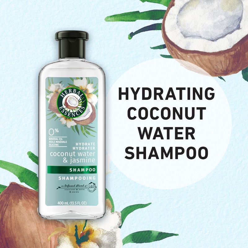 Herbal Essences Hydrating Shampoo with Coconut Water & Jasmine, 5 of 9