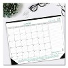 EcoLogix Monthly Desk Pad Calendar, EcoLogix Artwork, 22 x 17, White/Green Sheets, Black Binding, 12-Month (Jan-Dec): 2026 - 3 of 4