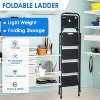 BestMassage Step Ladder 4-Step Folding Step Stool for Indoor & Outdoor Use - 4 of 4