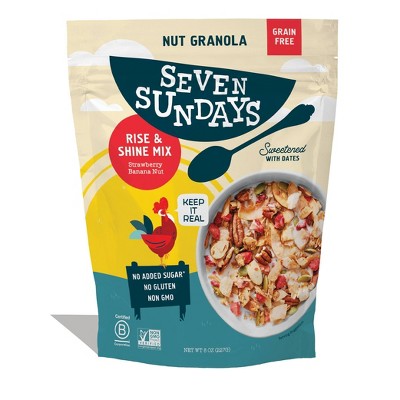 Seven Sundays Rise and Shine Nut Granola - 8oz