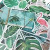 Wrapables Decorative Scrapbooking Washi Stickers, DIY Crafts for Stationery, Diary, Card Making (60 pcs), Fern Leaves - 3 of 4