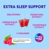 Sleep Gummies - 12mg Melatonin Natural Sleep Vitamin Supplement Formula with L-theanine, Chamomile, & Lemon Balm - Extra Strength Sleep - 60 Gummies - 3 of 4