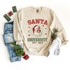 Simply Sage Market Women's Graphic Sweatshirt Santa University Stars - 3 of 4