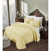 Heirloom 100% Cotton Soft & Breathable Chenille Tufted Lightweight Medallion Design Bedspreads, All-Season, Machine Washable - 3 of 4