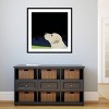 33" x 33" Yellow Dog Profile by Marjorie Weiss Wood Framed Wall Art Print - Amanti Art - 4 of 4