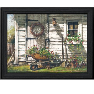 "Spring Cleaning" by Artisan John Rossini, Ready to Hang Framed Print, Black Frame - 1 of 1