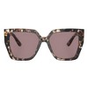 Dolce & Gabbana DG 4438 34387N Womens Square Sunglasses Havana Brown Pearl 55mm - 2 of 4