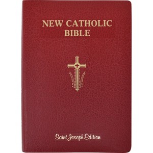 St. Joseph New Catholic Bible - by  Catholic Book Publishing Corp (Leather Bound) - 1 of 1