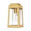 Livex Lighting Oslo 1 - Light Wall Light in  Satin Brass - 3 of 4