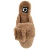 Journee Collection Women's Faux Fur Eara Slipper - 4 of 4