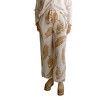 Women's Palm Print Linen Pants - Milio Milano - 2 of 4