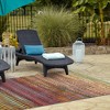 Unique Loom    Outdoor Modern Wavy Area Rug - 3 of 4