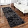 Luxurious Faux Fur Shag Rug – Thick, Soft, Non-Slip, Cozy Carpet for Home Decor, Nursery, and Living Room Tie-Dye - 2 of 4