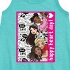 - Barbie - Happy Heart Day Graphic Sleeveless Aline Dress - 2 of 3