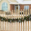 National Tree Company Pre-Lit Artificial Christmas Garland, Green, Frosted Berry, White Lights, with Pine Cones, Berry Clusters, Plug In, 9 Feet - 2 of 4
