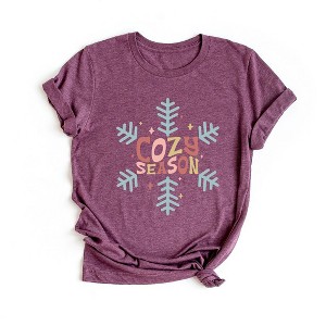 Simply Sage Market Women's Cozy Season Colorful Short Sleeve Graphic Tee - 1 of 4