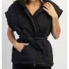Women's AVALON TIE QUILTED PUFFER VEST - CRESCENT - 2 of 4