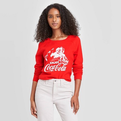 coca cola sweatshirt womens