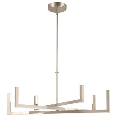 Elan Lighting Priam 6 - Light Chandelier in  Polished Nickel