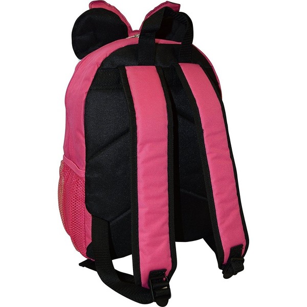 Mochila escolar de 14 pulgadas con cara grande de Minnie Mouse de Disney 3